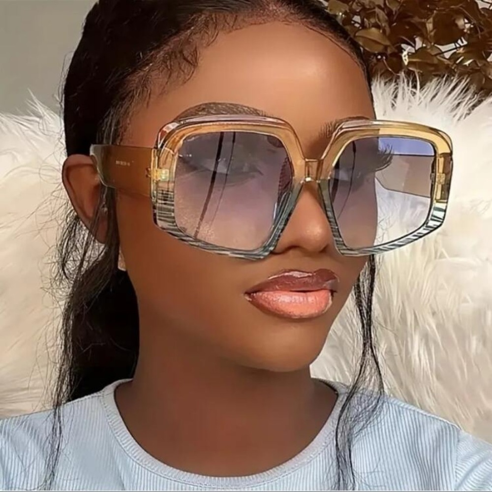 Vintage Large Frame Sunglasses